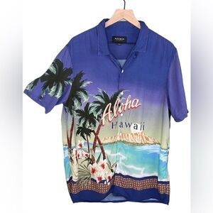 PACSUN Aloha Hawaii Shirt Button Down size L Men’s